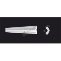 Молдинг Decor Dizayn DD23 Полистирол 2000*37*16 мм