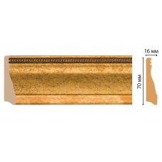 Плинтус напольный Decomaster 193-58 (70*16*2400)