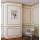 Плинтус широкий с каб. каналом Decor Dizayn 153-6 Полистирол 2400*95*15 мм