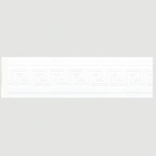 Бордюр Cosca W80(2)M-W27 Полистирол Белый 2400*80*12 мм