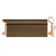 Цветной напольный плинтус Decomaster D122-88 ДМ (78*21*2400 мм)