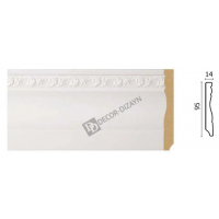 Плинтус с пров.каб Decor Dizayn 153-115 Полистирол 2400*95*14 мм