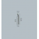Плинтус Orac Decor SX186 Contour Дюрополимер 20000*138*22 мм