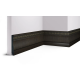 Плинтус широкий с каб. каналом Decor Dizayn 153-1 Полистирол 2400*95*15 мм